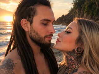 adult cam couple PaulinaAndDarien